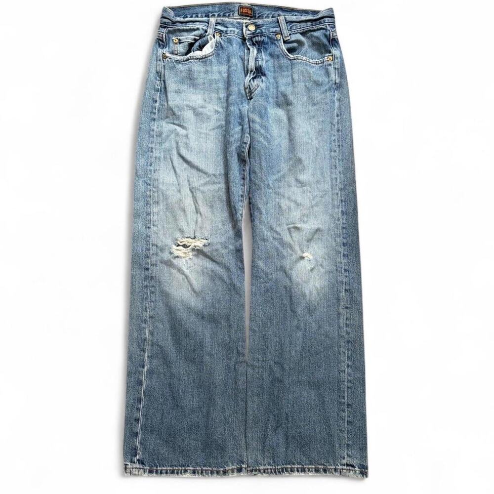 Vintage Y2K Fossil Rambler Urban Cowboy Jeans Western Men’s 30x30 Denim Grunge